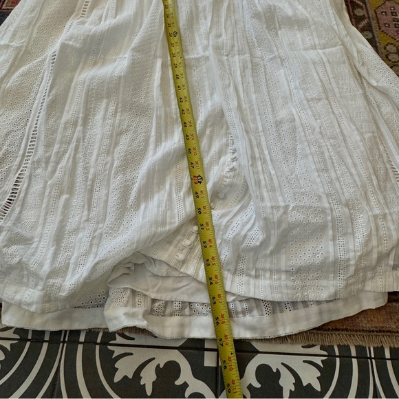 Anthropologie Joslin Backless Linen Maxi Dress Size 8 - Picture 5 of 10